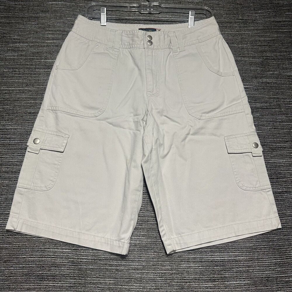 Sugar Reef Shorts Women's Size 8 Beige Pockets